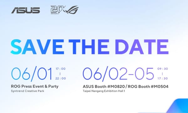 ASUS y ROG llevarán IA, edge y gaming a Computex 2026