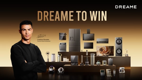 Dreame Technology presenta a Cristiano Ronaldo como su nuevo embajador global