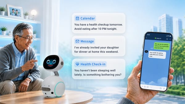 ASUS presenta robots con IA agéntica para cuidado y servicio en Computex 2026