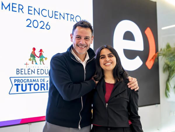 Entel y Fundación Belén Educa inician ciclo 2026 de tutorías para estudiantes de cuarto medio