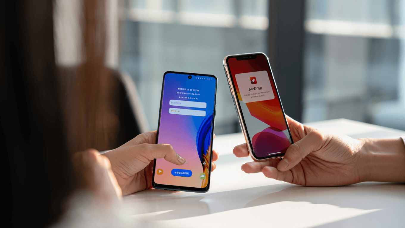 Samsung Quickshare ahora compatible con IOS y compartir archivos es más fácil