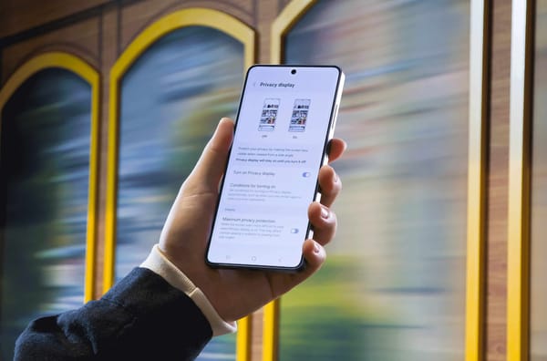 Samsung Privacy Display protege la privacidad de su pantalla y sus datos relevantes
