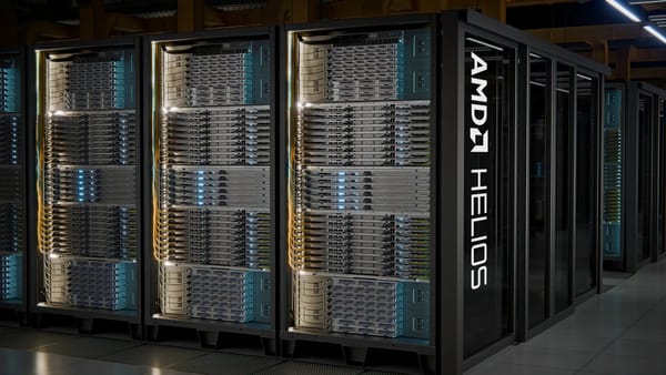AMD Helios integra 72 GPU MI455X en un rack para IA