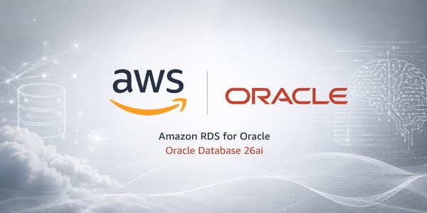 Amazon RDS incorpora Oracle Database 26ai con Bedrock y búsqueda vectorial