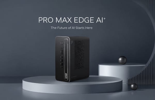 MSI PRO MAX EDGE AI+ lleva la IA local al escritorio