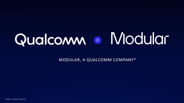 Qualcomm comprará Modular para reforzar su software de IA
