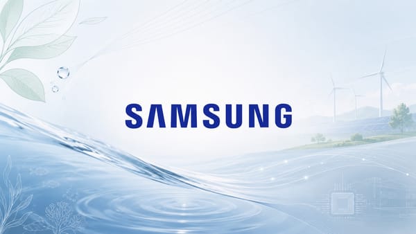 Samsung reporta avances en agua, energía renovable y eficiencia para infraestructura de IA
