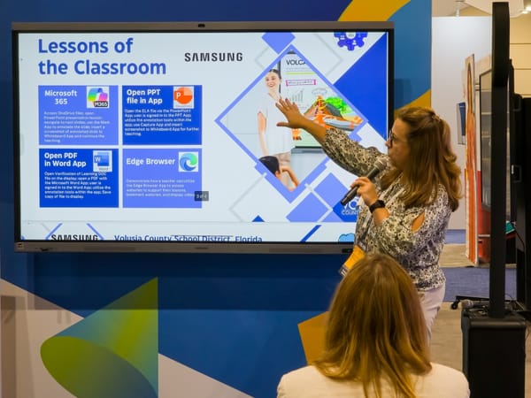 Samsung integra IA y acceso personalizado en aulas digitales