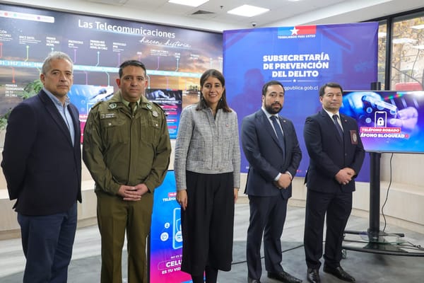 Gobierno anuncia campaña para proteger datos personales ante robo de celulares