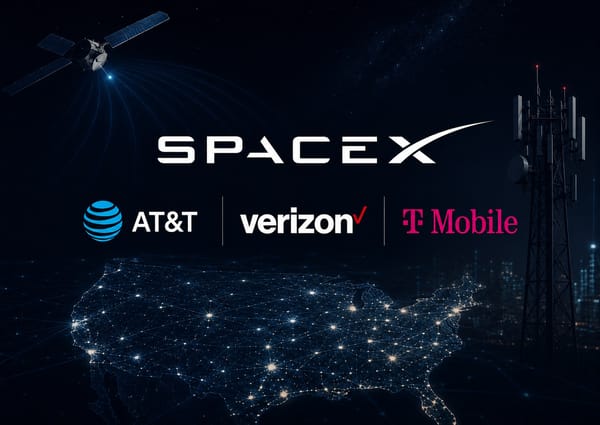 SpaceX prepara una red móvil híbrida para competir con AT&T, Verizon y T-Mobile