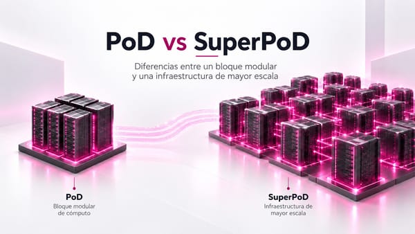 PoD y SuperPoD: ¿qué son y cuáles son sus principales diferencias?