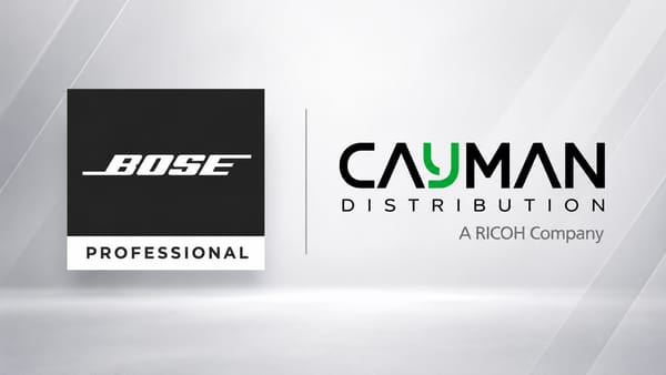 Bose Professional cambia de distribuidor en Chile y designa a Cayman Distribution