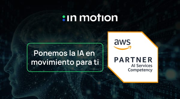 In Motion mantiene su liderazgo, llevando la IA Agéntica al sector asegurador con nueva competencia de Amazon Web Services