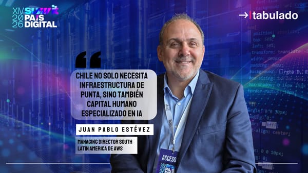 Juan Pablo Estévez, Managing Director South Latin America de AWS: "Chile no solo necesita infraestructura de punta, sino también capital humano especializado en IA"
