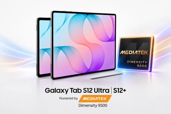 Samsung equipa las Galaxy Tab S12 Ultra y S12+ con el chipset MediaTek Dimensity 9500